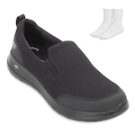 Kit Tênis Skechers Go Walk Max + Meia Masculino PRETO