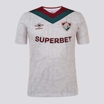 Camisa do Fluminense Iii 2024 Umbro Jogador - Masculina BEGE