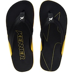 Chinelo NK6 Pro U2 Masculino Kenner PRETO/AMARELO