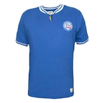 Camiseta Ec Bahia 1966 Retro Mania Oficial Licenciada - Masculina AZUL