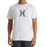 Camiseta Hurley Silk Abstract - Masculina BRANCO