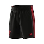 Shorts do Flamengo Crf adidas Dna Sho Masculino PRETO/VERMELHO