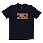 Camiseta Oakley Ellipse Organic Print Tee - Masculina PRETO