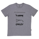 Camiseta Oakley B1B Heritage Icons Tee Exclusiva - Masculina CINZA