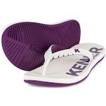 Chinelo Kenner Red - Masculino BRANCO/ROXO