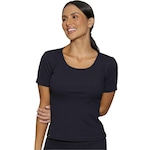 Camiseta Run More Ribbed - Feminina PRETO