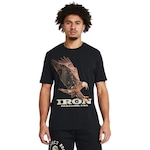 Camiseta Under Armour Project Rock Eagle Graphic - Masculina PRETO