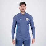 Blusão Manchester City 2025 Puma Training - Masculino AZUL