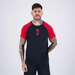 Camisa do Flamengo Braziline Correnteza - Masculina PRETO