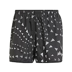 Short adidas Run It Brand Love - Feminino PRETO