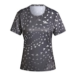 Camiseta adidas Run It Brand Love - Feminina PRETO