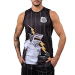 Camiseta Regata Surf Center Santos Esportiva - Masculina PRETO