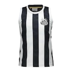 Camiseta Regata Braziline Santos Precedente - Infantil PRETO