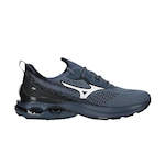 Tênis Mizuno Wave Mirai 6 Unissex AZUL ESC/PRETO