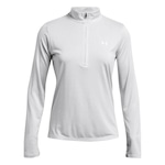 Blusão Under Armour Tech Twist 1/2 - Feminina CINZA