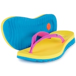 Chinelo Kenner Ibiza Anitta - Feminino AMARELO/AZUL