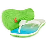 Chinelo Kenner Summer Degradê - Masculino VERDE/BRANCO