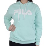 Blusão de Moletom com Capuz Fila Comfort Letter 2 - Feminina TURQUEZA