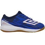 Chuteira Futsal Umbro Ultimate Jr Infantil AZUL/BRANCO