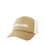 Boné Aba Curva Rip Curl Classic Surf Trucker Fennel Seed - Snapback - Adulto CAQUI