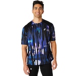 Camiseta Asics Road? - Masculina AZUL ESC/PRETO