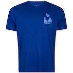 Camiseta New Era Los Angeles Dodgers Core Essentials Style - Masculina AZUL ESCURO