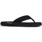 Chinelo Kenner Kivah - Unissex PRETO/OURO