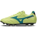 Chuteira de Campo Mizuno Morelia Classic Md - Adulto VERDE