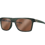 Óculos de Sol Unissex Oakley Leffingwell Matte Olive Ink/Prizm Bronze VERDE