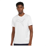 Camiseta Puma Performance Cat Tee - Masculina BRANCO