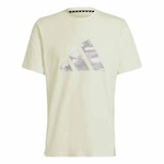 Camiseta adidas Logo Camuflada - Masculina BEGE