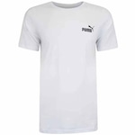 Camiseta Puma Essentials Small Logo - Masculina BRANCO/PRETO