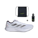 Kit Tênis adidas Duramo Rc - Adulto + Mochila e Garrafinha BRANCO/CINZA