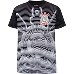 Camisa do Corinthians Spr Timão Millenium - Masculina PRETO/BRANCO