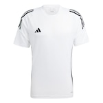 Camiseta adidas Tiro 24 - Masculina BRANCO/PRETO