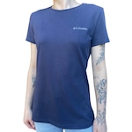 Camiseta Columbia Naturally Boundless - Feminina AZUL ESCURO