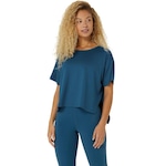 Camiseta Asics Flex Stretch - Feminina AZUL