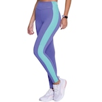 Calça Legging Selene Recorte - Feminina Lilas