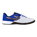 Chuteira Futsal Topper Legend Ii - Adulto BRANCO/AZUL