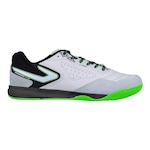 Chuteira Futsal Topper Top Dominator Club V - Adulto BRANCO/VERDE