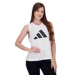 Camiseta Regata adidas Essentials Logo - Feminina BRANCO