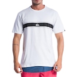 Camiseta Quiksilver New Lines Block - Masculina BRANCO