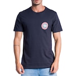 Camiseta Quiksilver Omni Circle - Masculina AZUL ESCURO