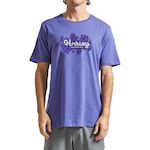 Camiseta Hurley Flower - Masculina VINHO