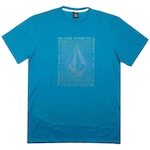 Camiseta Volcom Visualizer - Masculina AZUL