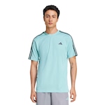 Camiseta adidas Essentials 3 Listras - Masculina AZUL