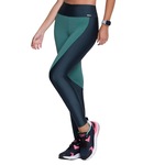 Calça Legging Selene Recorte - Feminina AZUL ESCURO