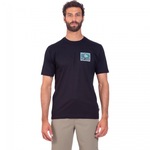 Camiseta Rip Curl Throwback - Masculina PRETO