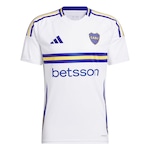 Camisa 2 Boca Juniors 24/25 adidas - Masculina BRANCO