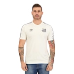 Camisa do Santos 2022 Umbro Concentração - Masculina BEGE